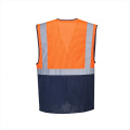 High visibility reflective security custom safety runing  vest with logo